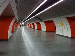 orange metro station