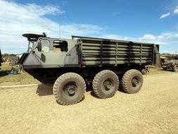 military truck of a car company Alvis
