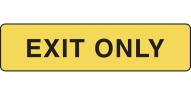 yellow caution road sign
