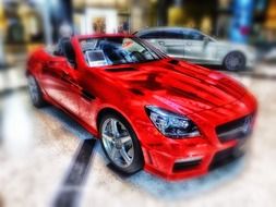Mercedes Benz as a luxury model