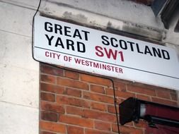 great scotland yard in London