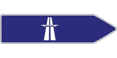 Photo of Highway road sign