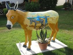 finches donkey art