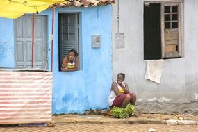 women wait rest