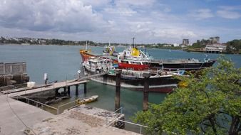 Old port in Mombasa