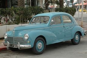 Old peugeot car