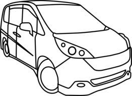 car vehicle drawing