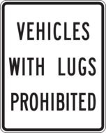 prohibition for vehicles