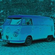vw van cartoon design