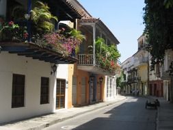 old street in cartagena