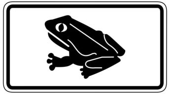 frog silhouette