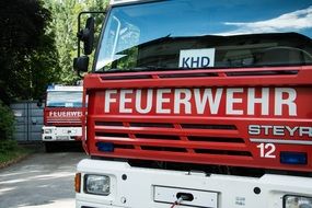 fire engine front