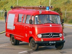 mercedes benz fire service truck