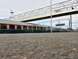 Train station in Finland