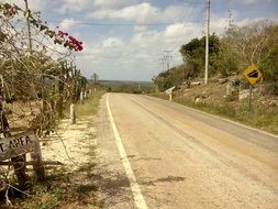 Empty path for traveling