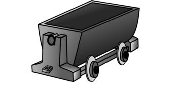 coal cart drawing