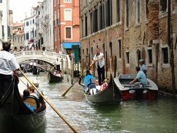 romantic gondola Venice
