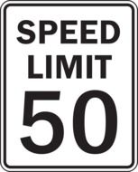 speed limit on the road