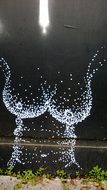 Black and white graffiti