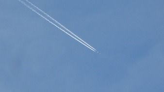 aeroplane sky