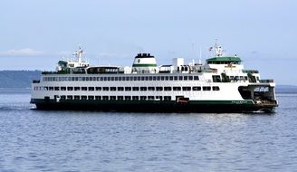 ferry in Edmonds, Washington state