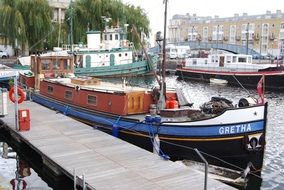 boat near the pier