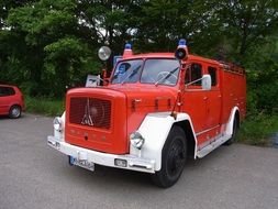 Oldtimer fire truck