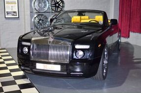 classic car in london museum