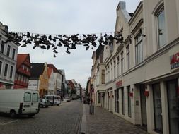 Street in flensburg