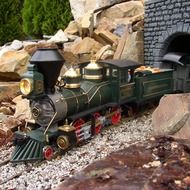 miniature garden trains