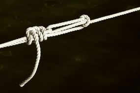 knot on the rope