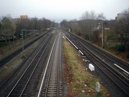 empty railroads