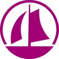 purple ship silhouette