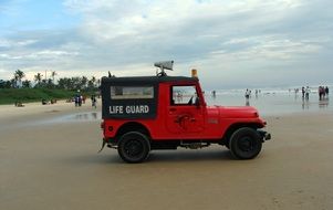 red patrol jeep in india