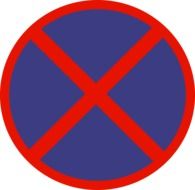 picture of no stopping traffic sign