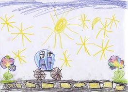 children's drawing carriage