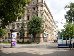 Street in Riga, Latvia