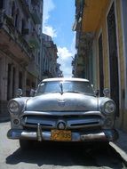 cuba havana antique car