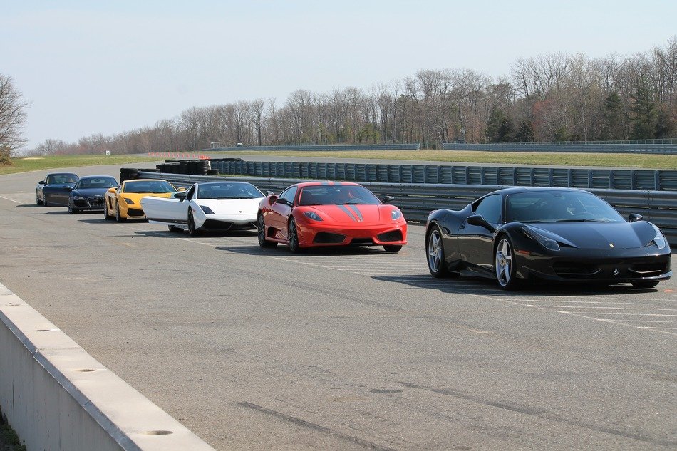 exotic cars on the road