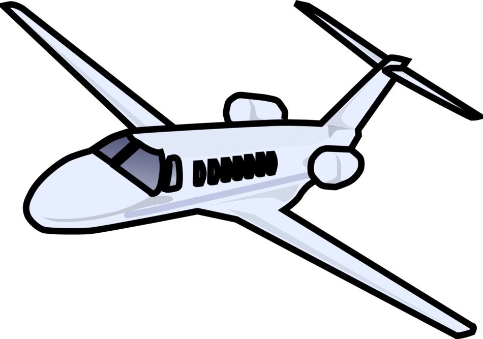 Picture of plane in flight