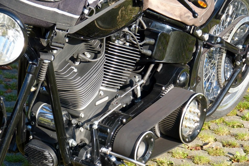 motorcycle fan belt