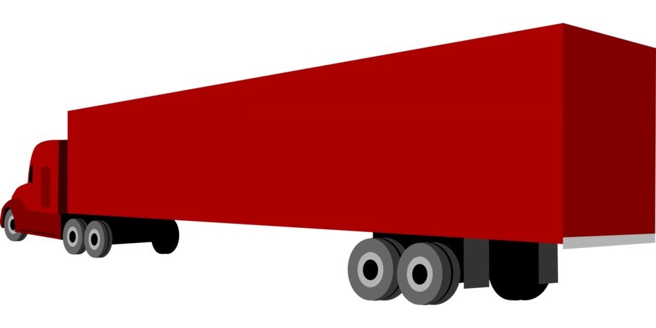 graphic image of a red trailer