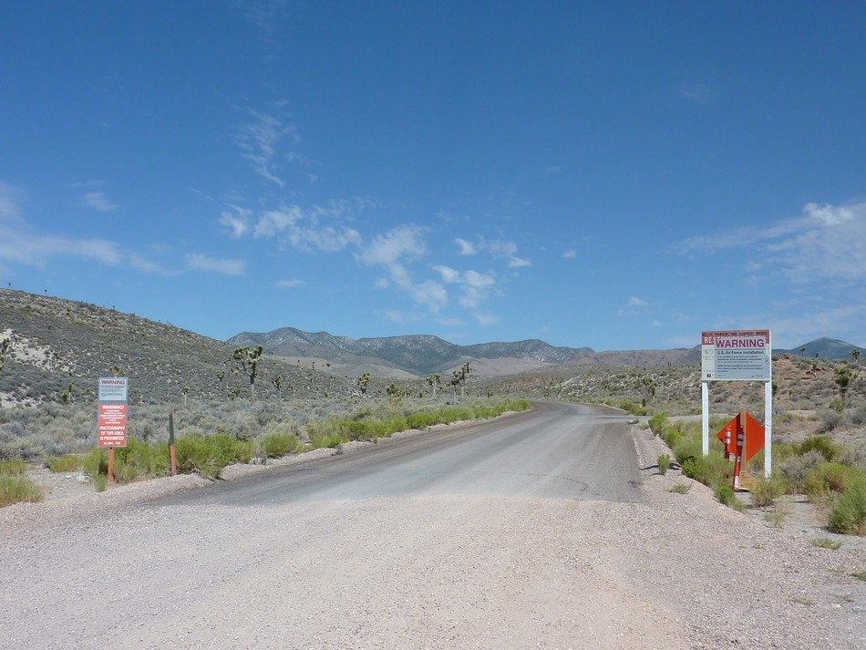 road signs on the side of the road