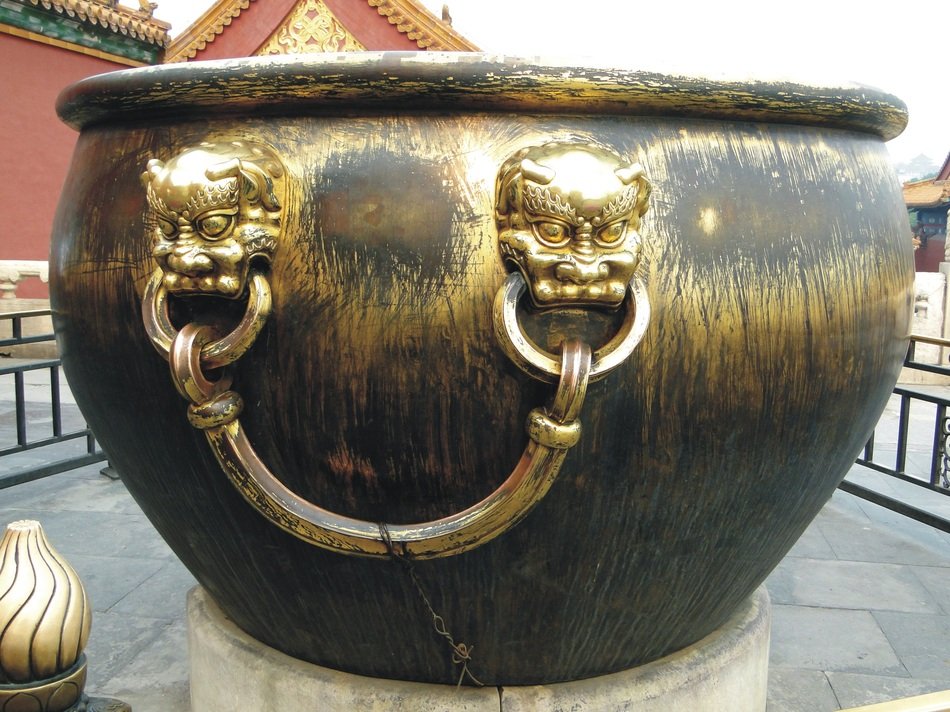 boiler in the street of China