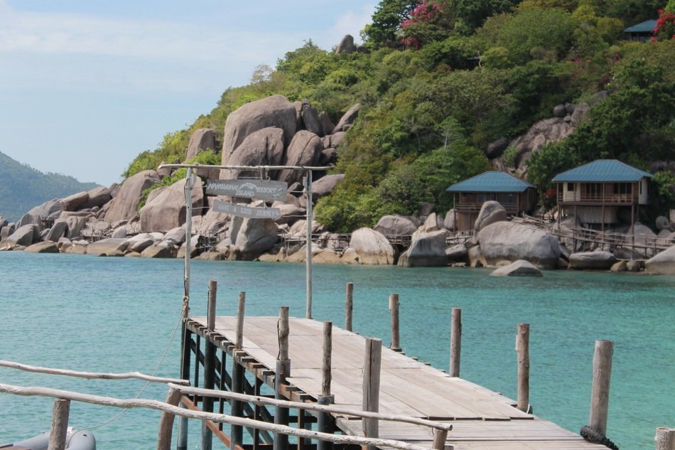 bridge over water in thailand