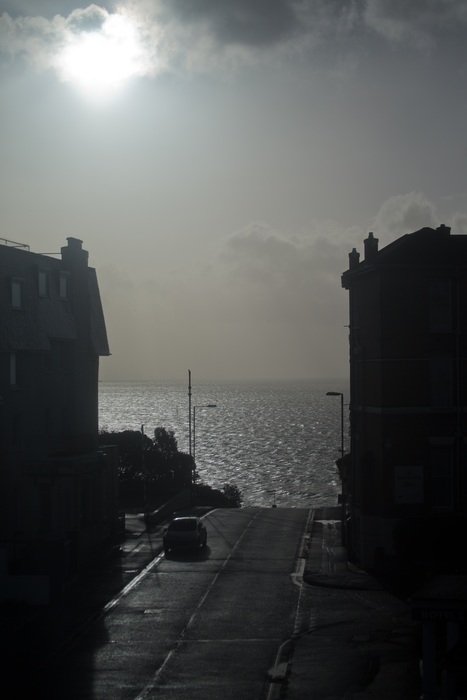 back street in Bournemouth