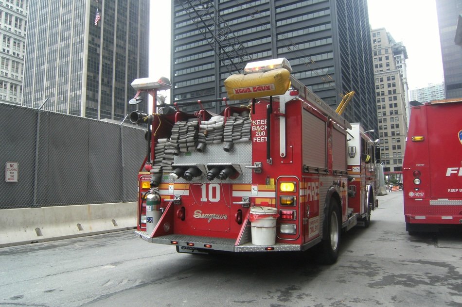 Firefighters in New York
