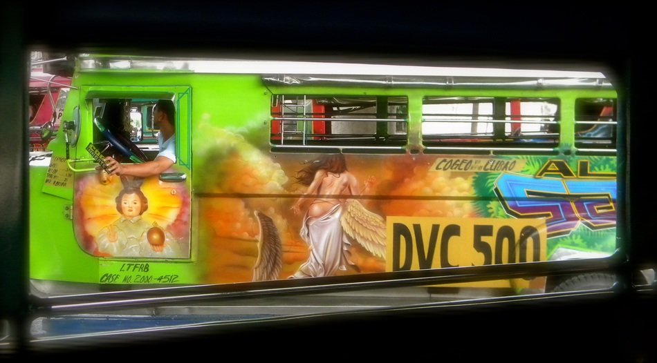 jeepney art t drawing