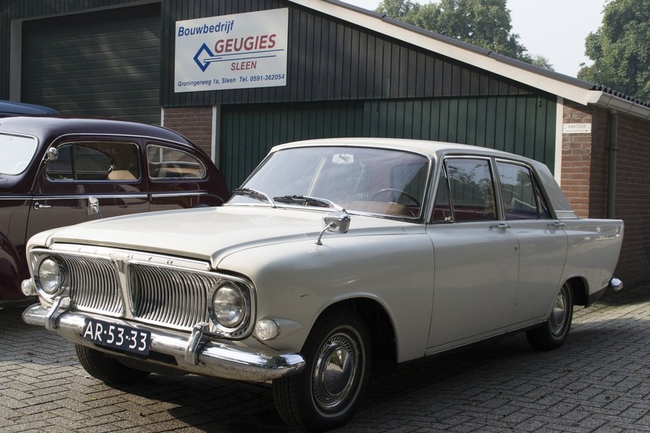 stylish vintage car