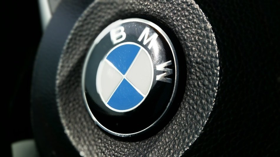 logo of the German car brand close-up